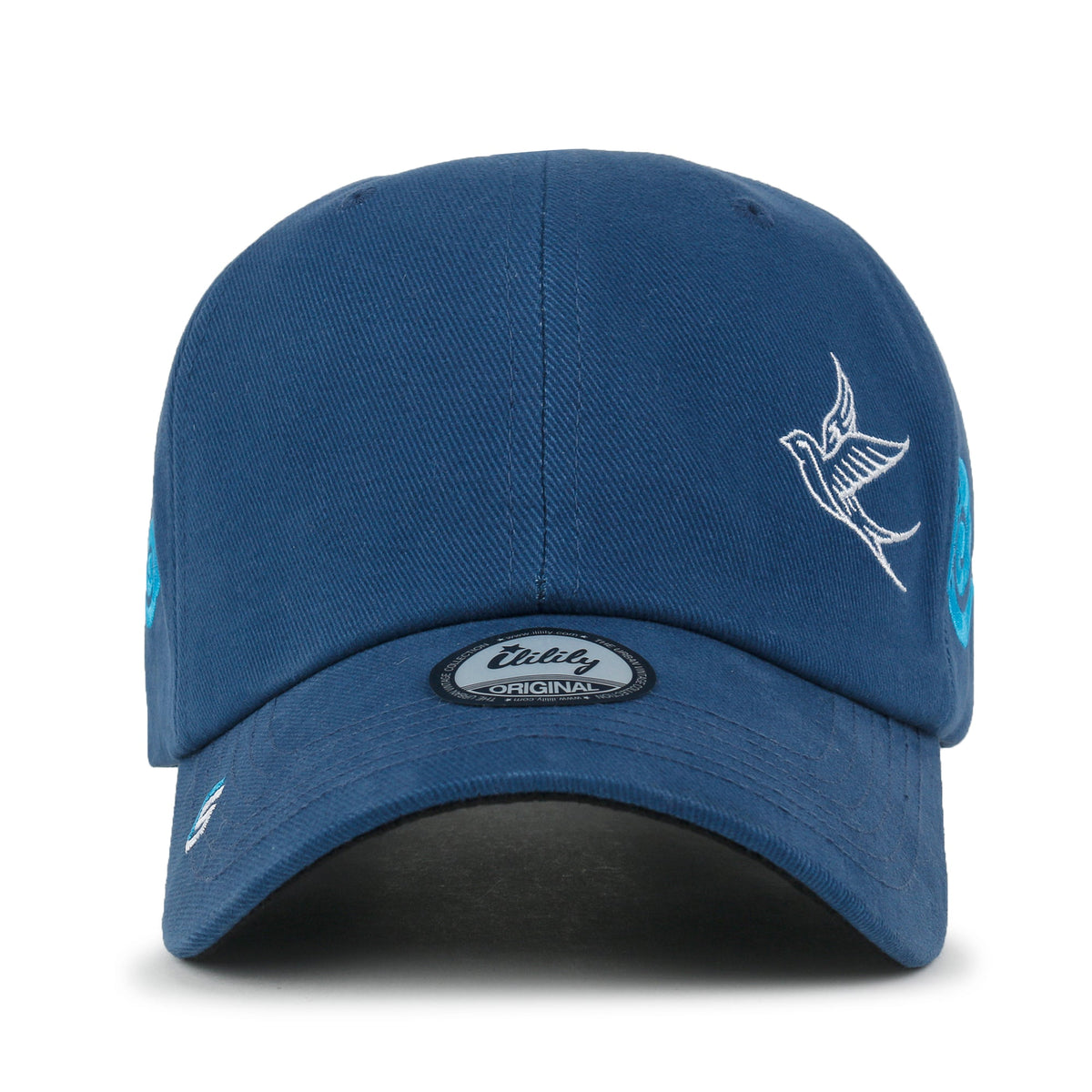 ililily Women Embroidered Baseball Cap Firm  Premium Cotton Hat