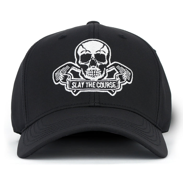 ililily PREMIUM Pirate Skull Lightweight Athletic Golf Cap Sport Workout Hat