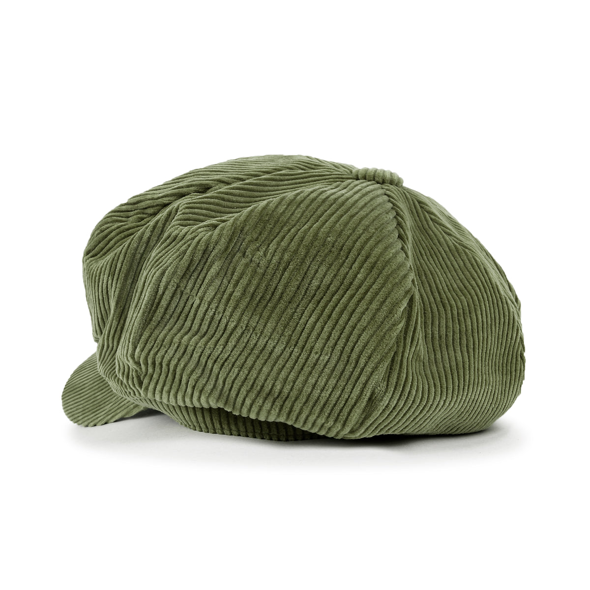 ililily Washed Cotton Newsboy Cabbie Cap Corduroy Duck Bill Flat Hunting Hat