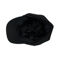 ililily Washed Cotton Newsboy Cabbie Cap Herringbone Duck Bill Flat Hunting Hat