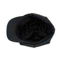 ililily Washed Cotton Newsboy Cabbie Cap Herringbone Duck Bill Flat Hunting Hat
