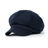 ililily Cotton Newsboy Cabbie Cap Baker Boy Ivy Duck Bill Flat Hunting Hat