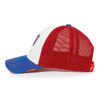 ililily PREMIUM Billy Beer Embroidery Structured Vintage Baseball Cap Casual Trucker Hat
