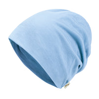 ililily TENCEL™Lyocell Color Beanie Ultra Soft Stretchable Head Cover Hat